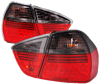E90 3-Series '06-'09 Sedan L.E.D. Smoke/Red Tail Lights